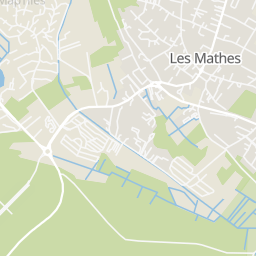 Plan Du Cadastre De La Ville De Mathes France Cadastre