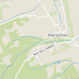 Plan Du Cadastre De La Ville De Marseillan France Cadastre