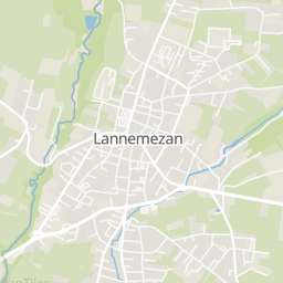 Plan Du Cadastre De La Ville De Lannemezan France Cadastre