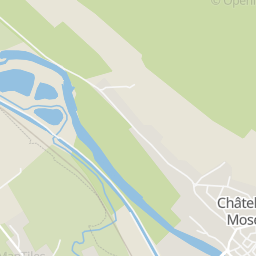 Plan Du Cadastre De La Ville De Chatel Sur Moselle France Cadastre